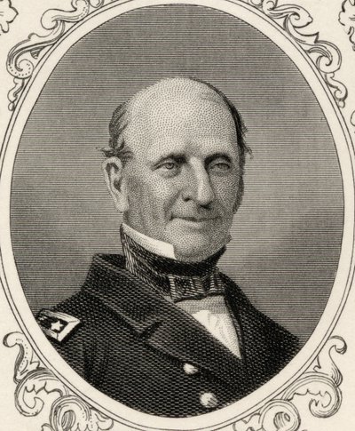 Porträt von Silas Horton Stringham (1798-1876) von American School