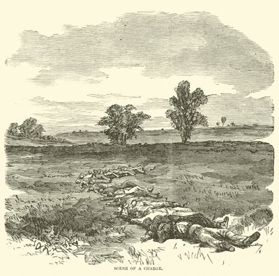 Szene eines Angriffs, September 1862 von American School