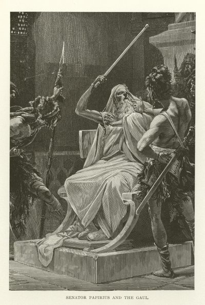 Senator Papirius und der Gallier von American School