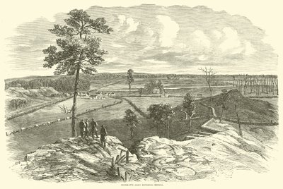 Shermans Armee betritt Resaca, Mai 1864 von American School