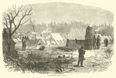 Sklavenquartiere, Armee des James, März 1865 von American School