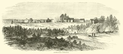 Spottsylvania Gerichtsgebäude, Mai 1864 von American School