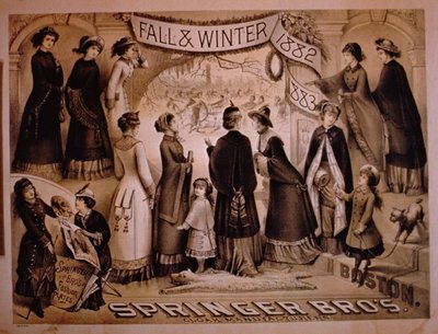 Springer Brothers, Boston, Herbst- und Winterkollektion, 1882-83 von American School