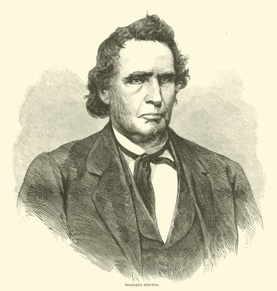 Thaddeus Stevens, Januar 1866 von American School