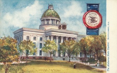 Das Alabama State Capitol, Montgomery, Alabama von American School