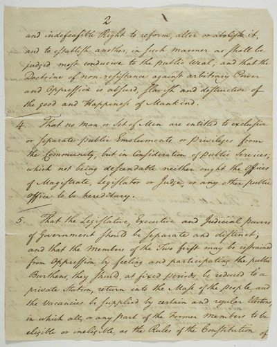Die Bill of Rights, Kopie unterzeichnet in Federal Hall, 1789 von American School