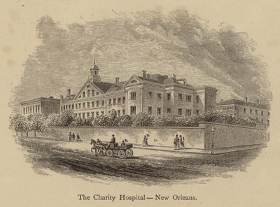 Das Charity Hospital, New Orleans (Stich) von American School