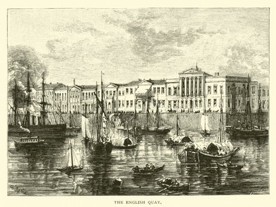 Die Englische Uferstraße von American School