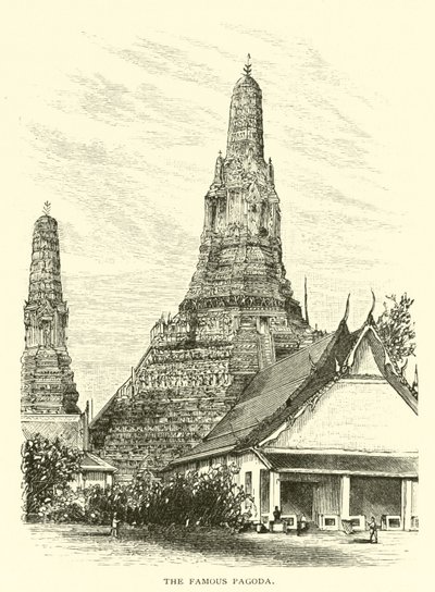 Die berühmte Pagode von American School