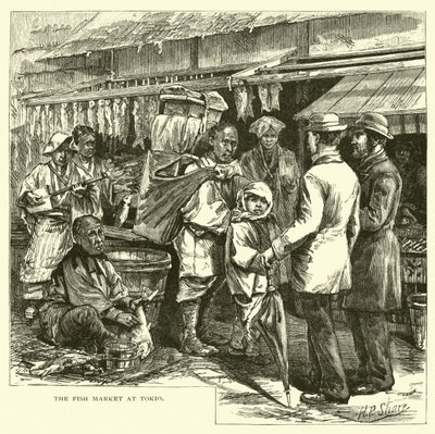 Der Fischmarkt in Tokio von American School