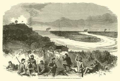 Die Belagerung von Vicksburg, Shermans äußerstes Recht am Mississippi, Mai 1863 von American School