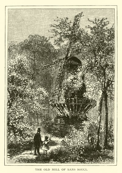 Die Alte Mühle von Sanssouci von American School