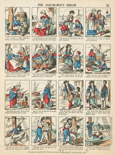 Der Traum des Matrosenjungen von American School