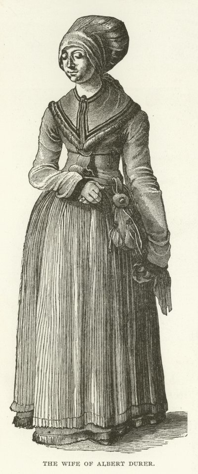 Die Frau von Albrecht Dürer von American School