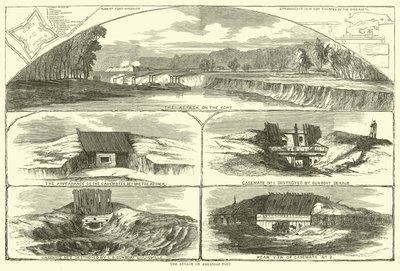 Der Angriff auf Arkansas Post, Januar 1863 von American School