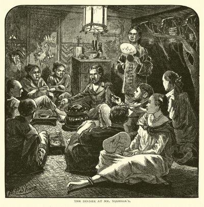 Das Abendessen bei Herrn Yoshida von American School