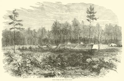 Unionstruppen an der Weldon Road, August 1864 von American School