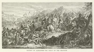 Sieg Alexanders des Großen am Granikos von American School