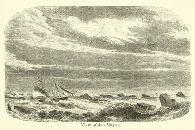 Blick auf Jan Mayen von American School