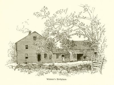 Websters Geburtsort von American School