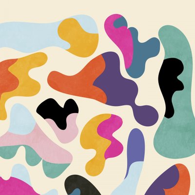 Muster3 Mitte Bunt 11 von Ana Rut Bre