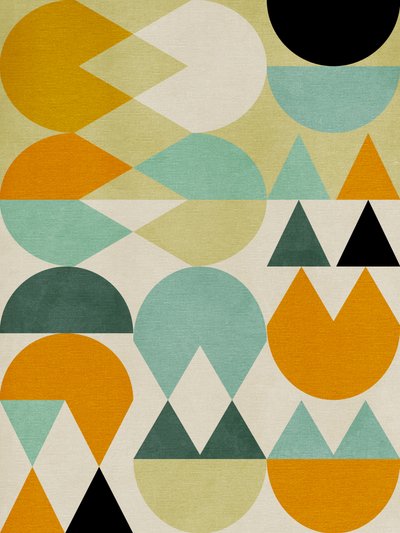 Regenbogen Plus Formen5 von Ana Rut Bre