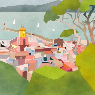 Saint Tropez 2 von Ana Rut Bre