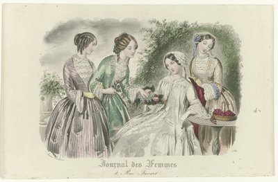 Journal des Femmes, ca. 1850: 4, Rue Favart von Anaïs Colin Toudouze