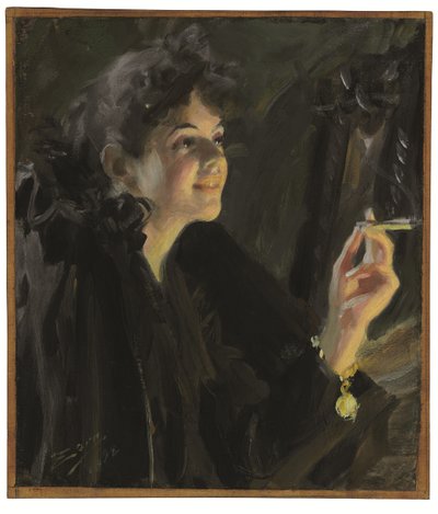 Das Zigarettenmädchen von Anders Leonard Zorn
