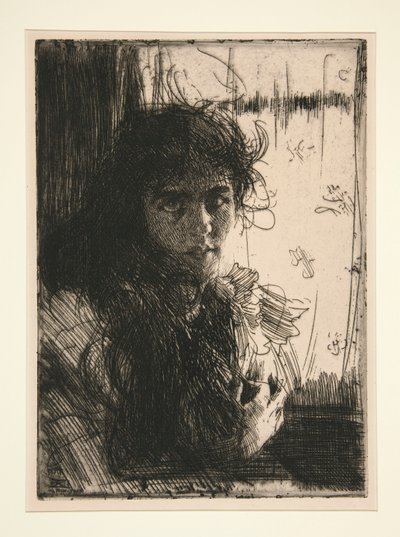Ein irisches Mädchen oder Annie von Anders Leonard Zorn