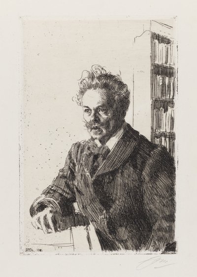 August Strindberg von Anders Zorn