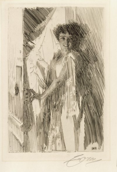 Bildnis der Tänzerin Rosita Mauri von Anders Zorn