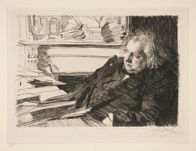 Ernest Renan von Anders Zorn