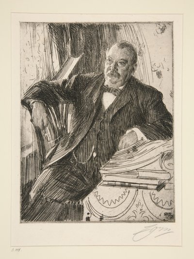 Grover Cleveland II von Anders Zorn