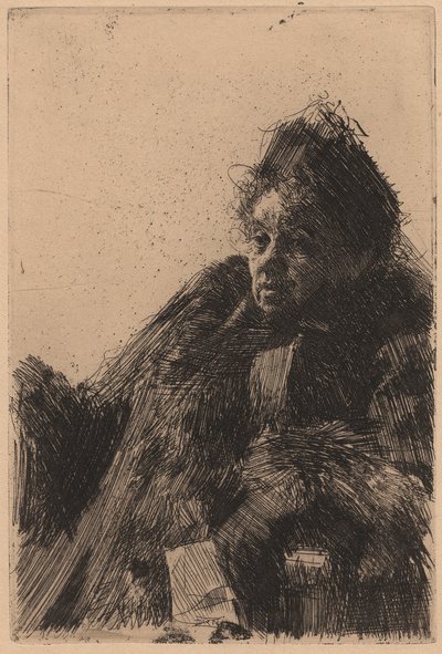 Madame Simon von Anders Zorn