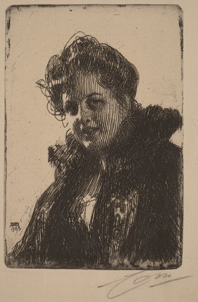 Frau Granberg von Anders Zorn