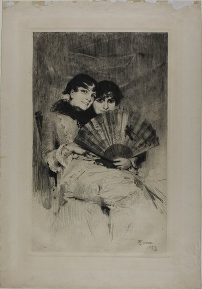 Die Cousins von Anders Leonard Zorn