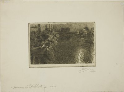 Die große Brauerei von Anders Leonard Zorn