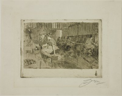 Die kleine Brauerei von Anders Leonard Zorn
