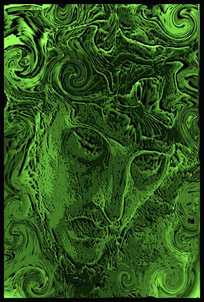 Christus Fraktal, 2002 von Ando Gilardi