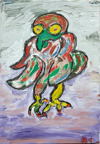 Die Vögel des Junggesellen - Sembrauncondor von Ando Gilardi