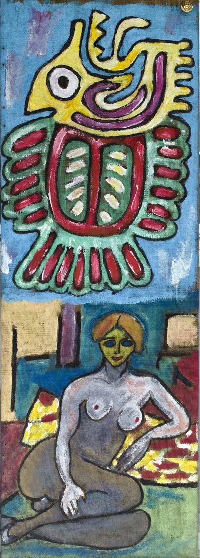 Mythologische Figur und weiblicher Akt, 2012 von Ando Gilardi