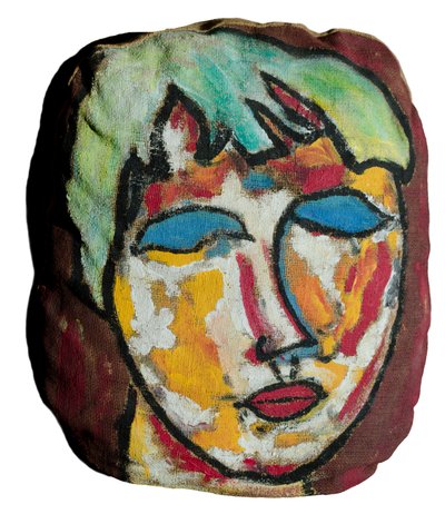 Empörung über Modigliani - Blauäugiges Mädchen von Ando Gilardi