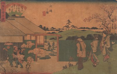 Mukojima no Zu Hira-Iwa, ca. 1840 von Ando Hiroshige