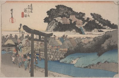 Fujisawa von Ando or Utagawa Hiroshige
