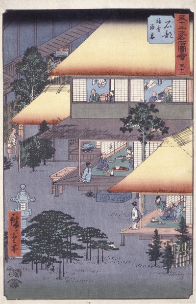 Ishibe von Ando or Utagawa Hiroshige