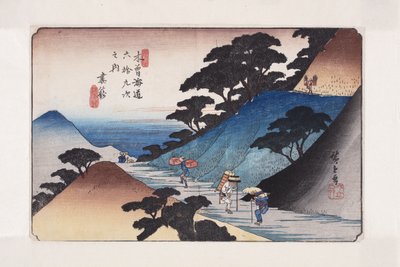 Nr. 43, Tsumagome von Ando or Utagawa Hiroshige