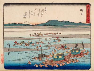 Shimada von Ando or Utagawa Hiroshige