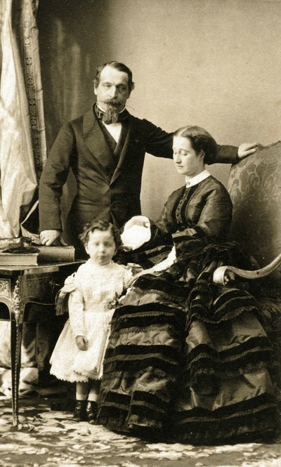 Kaiser Napoléon III und seine Familie von Andre Adolphe Eugene Disderi