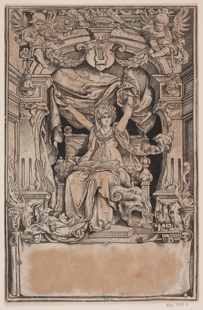 Titelblatt und Vignette zu einer Ausgabe von "Faust", München 1884 von André Bork